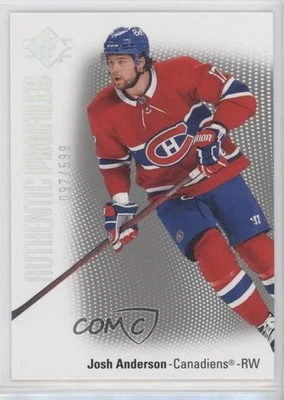 2021-22 SP Retail Authentic Profiles Silver Spectrum /599 Josh Anderson #AP-6 - Image 1 of 2