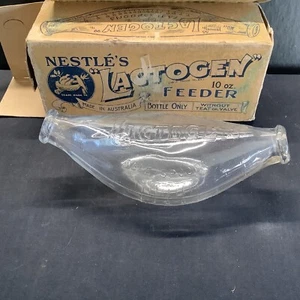Vintage Nestle’s Lactogen 10oz Feeder In Original Box Made In Sydney Australia - Picture 1 of 13