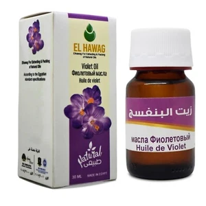4 Confezioni El Hawag Olio di Viola Elhawag Puro per Corpo e Pelle 4 X 30ml زيت البنفسج - Foto 1 di 3