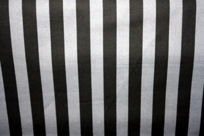 GRAY AND BLACK (HALLOWEEN) STRIPES FROM ANDOVER  -  100% COTTON FABRIC - Image 1 of 2