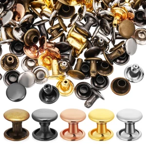 100 Pcs Double-sided Rivets Office Dress Decoration Clothing Kit - Picture 1 of 11