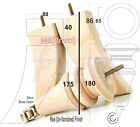 4x Wood Turned Replacement Furniture Legs Sofa, Chair, SetteeFeet 18cm High M8