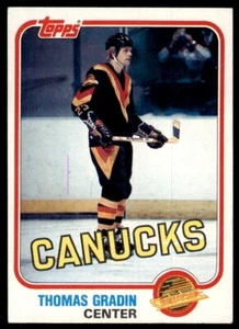1981-82 Topps Thomas Gradin Hockey Cards #15 - Picture 1 of 2