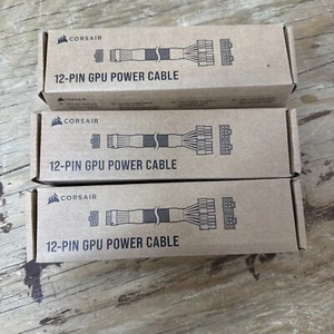 CORSAIR - 12-Pin GPU Power Cable, Sleeved - Black - Picture 1 of 3