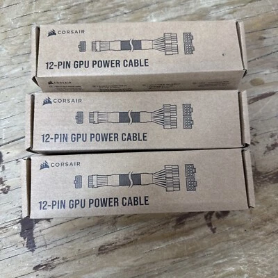 CORSAIR - 12-Pin GPU Power Cable, Sleeved - Black - Image 1 of 3