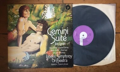 JOHN LORD GEMINI SUITE LP 1971 UK (DEEP) PURPLE/EMI A1UB1U HILLTOP GRAMOPHONE - Image 1 of 4