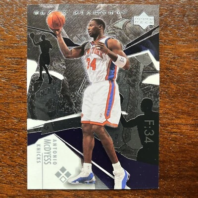 2003-04 Upper Deck Black Diamond Triple #136 Antonio McDyess Knicks - Image 1 of 4
