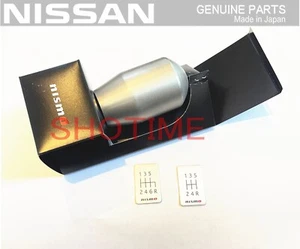 NISSAN S14 SILVIA 10mm 5MT 6MT Titanium Shift Change Knob OEM - Picture 1 of 1