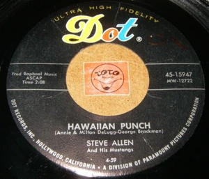 STEVE ALLEN - FOLLOW THE LEADER - HAWAIIAN PUNCH  / LISTEN - VOCAL JAZZ ROCK - Bild 1 von 1