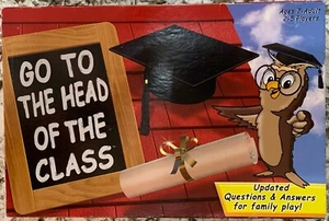 Hasbro Go to the Head of the Class Board Game Updated Q&A Family COMPLETE #1065 - Picture 1 of 9