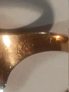 Vintage 10k gold class ring 1948 size 8 (4.66g) - Picture 1 of 18