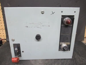 GE MCC MOTOR STARTER CONTROL 12" 8000 SER. W/ CR306C0**AATA NEMA SIZE 1 27 AMP - Picture 1 of 10