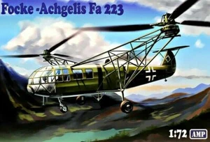 1/72 AMP 72003 Focke Achgelis Fa 223 Plastic model kit - Picture 1 of 1