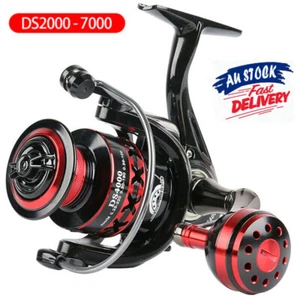 DS2000-7000 High Speed Metal Spinning Fishing Reel Freshwater/Saltwater Spool AU - Picture 1 of 32