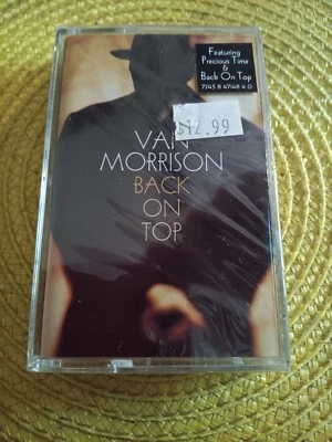 VAN MORRISON - Back On Top CASSETTE (1999) Virgin/Point Blank 47148 NEW/SEALED — 第 1/3 张图片