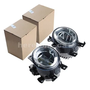 Pair Bumper LED Fog Lights Driving Lamps For 2014-2020 Infiniti Q50 QX60 QX80 - Picture 1 of 17
