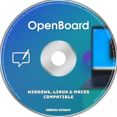 OpenBoard - interactive whiteboard software comp. with projector pointing device - Image 1 of 2