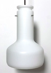 KRONLEUCHTER HÄNGELEUCHTE OPAL 60ER JAHRE INTERIOR DESIGN VINTAGE HAUSBEDARF - Bild 1 von 6
