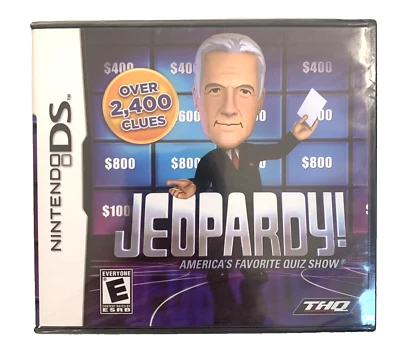 Jeopardy (Nintendo DS, 2010) New, Factory Sealed - Image 1 of 4