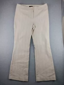 Kenneth Cole Damen Stretch Cord Hose Größe 14 Beige Weites Bein - Bild 1 von 6
