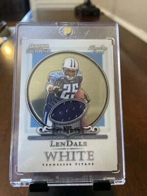 2006 LenDale White Bowman Sterling Relics #BS-LW Rookie RC Tennessee Titans - Image 1 of 4