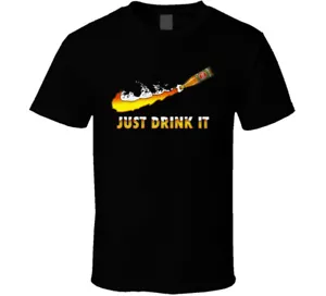 Russian River Brewing Co. Pliny The Elder Just Drink It Beer T Shirt - Picture 1 of 2