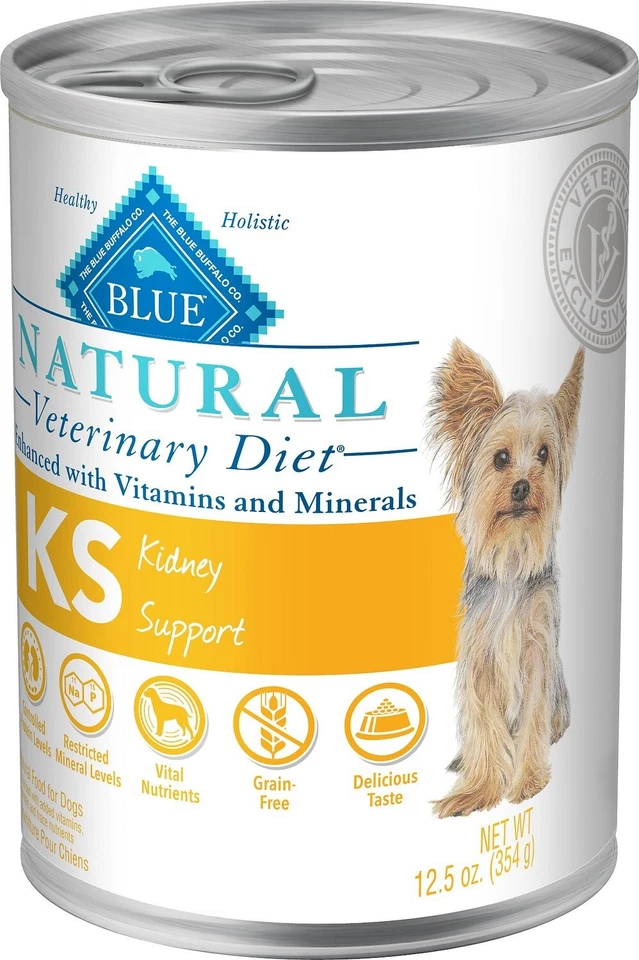 Blue Buffalo KS Kidney Support Grain-Free Wet Dog Food 12/12.5 oz