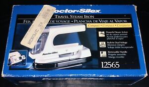 Proctor-Silex Steam Iron/Portable Compact Travel Electric 12565 Small Travel