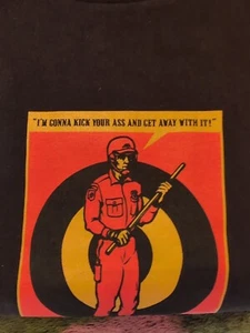 OBEY DISSENT MANIFESTO RIOT COP T-SHIRT MEDIUM BLACK NEW. - Picture 1 of 6