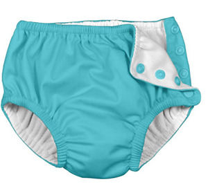Iplay Baby Boy Snap Reusable Absorbent Swimsuit Diaper Blue Size 4T 7774