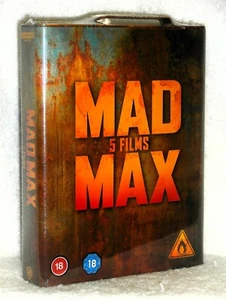 Mad Max: 5-Film Petrol Can Collectors Edition with Book & Art Cards (4K/Blu-ray) - Picture 1 of 7