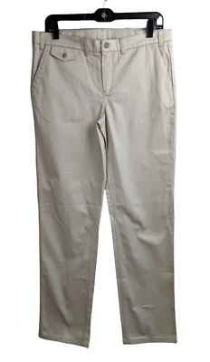 Calça Paul Smith Júnior Masculina Chino Cáqui Pedra Uniforme Escolar Tamanho 16A Nova Com Etiqueta - Imagem 1 de 4