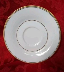 Platillo de repuesto Noritake Allison 2610 para taza de café dorado con porcelana de hueso  - Imagen 1 de 5