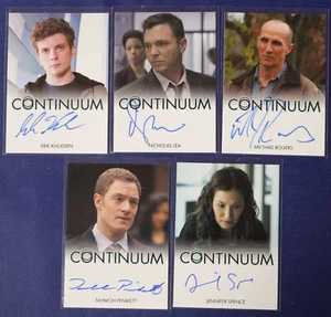 2014/2015 Continuum Seasons One Two Three Autogramme aus Singles auswählen - Bild 1 von 11