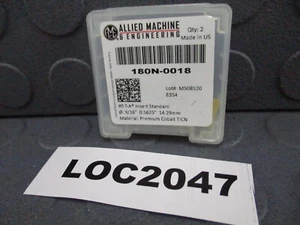 AMEC ( 14.29MM 9/16'' ) 150N-0018 SPADE DRILL INSERT COBALT LOC2047 - Picture 1 of 3