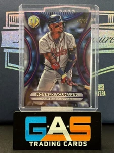 2025 Topps Tribute - Ronald Acuña Jr. Purple /50 #76 SP Braves - Picture 1 of 2