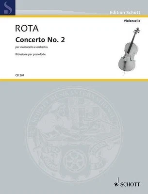 Concerto no. 2 Nino Rota Piano Reduction Orchestra and Cello Schott Music - Image 1 of 4