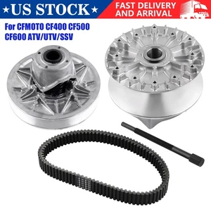Primary & Secondary Clutch+Puller+Belt for CFMOTO CF400 CF500 CF600 ATV/UTV/SSV - Picture 1 of 11