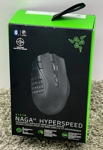 RAZER NAGA V2 Hyperspeed Wireless + Bluetooth MMO Gaming Mouse — Brand NEW 45683 - Picture 1 of 4