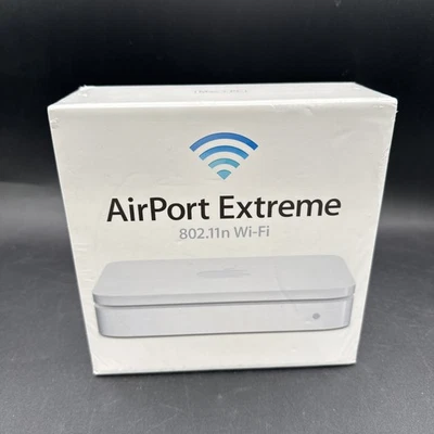 Apple A1354 AirPort Extreme 3-Port Gigabit Base Station (MC340LL/A) - SEALED NEW - Image 1 of 4