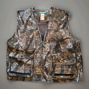 Remington Camo Hunting Vest Men's 2XL Real Tree Hardwood Lightweight Tactical - Picture 1 of 10