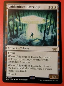 MTG - MAGIC: UNIDENTIFIED HOVERSHIP, RARE #0037, DUSKMOURN, REGULAR, NM - Bild 1 von 3