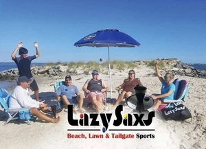 Lazy Saxs Beach Game Lawn Tailgate Sports Camping Hacky Sack Footbag Super Fun - Picture 1 of 6