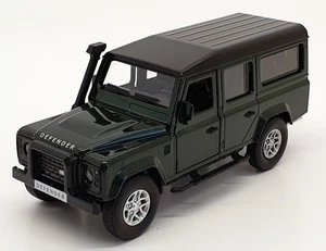 Tayumo 1/36 Scale Pull Back & Go 36100012 - Land Rover Defender 110 Galway Green - Picture 1 of 6