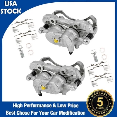 Par de pinzas de freno delanteras aptas para Nissan Frontier 2001-2004 Nissan D21 1993-1994 Foto 1 de 4