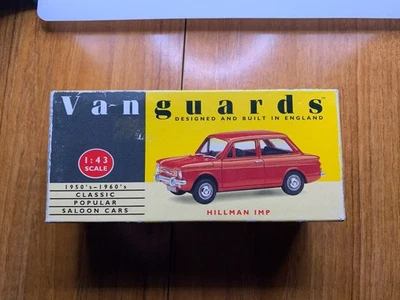 Vanguards Corgi 1:43 Hillman Imp Red VA26000 - Image 1 of 4