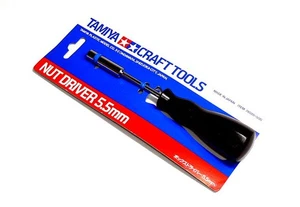Herramientas artesanales modelo TAMIYA destornillador de tuerca 5,5 mm 74028 - Imagen 1 de 1