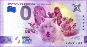 UESU / ZOOPARC DE BEAUVAL / BILLET 0 € / NULL EURO-SCHEIN / 2025-3 - Picture 1 of 1