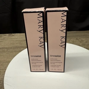 New Mary Kay Timewise Matte Wear Foundation Ivory 5 038754 FREE SHIPPING - Picture 1 of 5