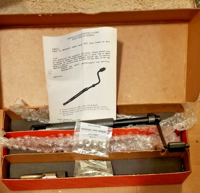 HELICOIL MASTER THREAD REPAIR KIT 2P 1/8 - 27 NPT 3371-2 TOOL 328-2 TAP SPRINGS - Imagen 1 de 4